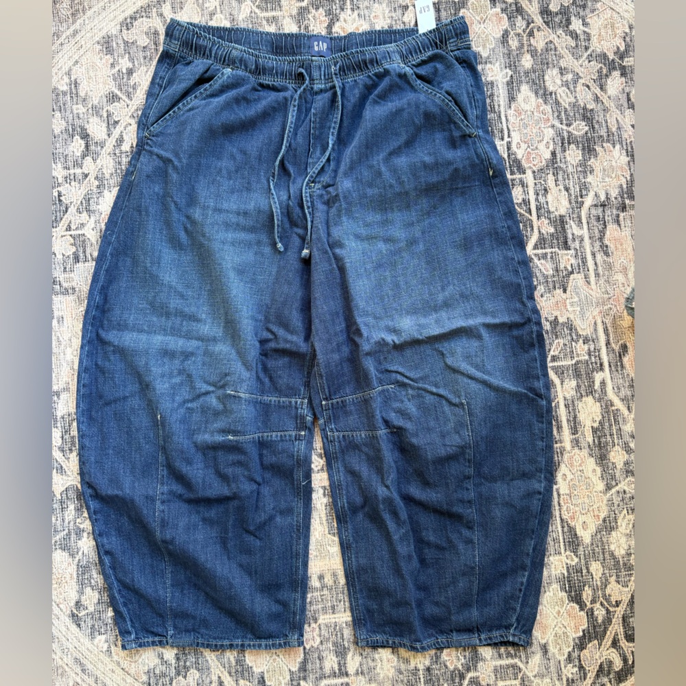 Gap Women’s Barrel Drawstring Jeans